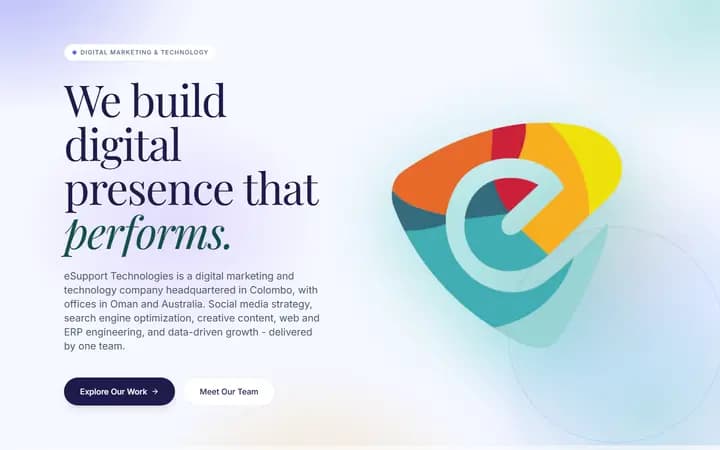 eSupport Digital Marketing Portfolio